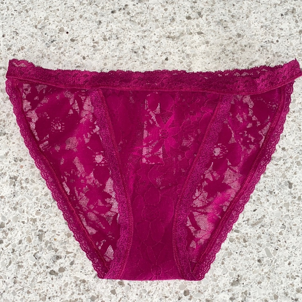 Victoria’s Secret Vintage Lace String Bikini Panties